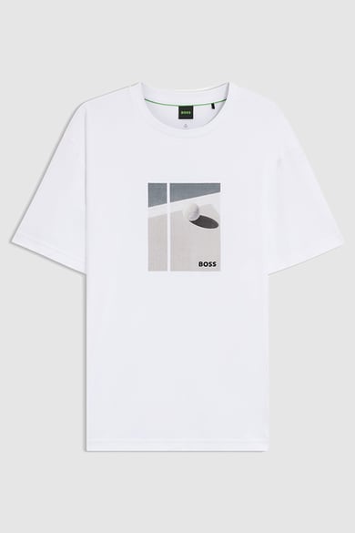 ΜΠΛΟΥΖΑ T-SHIRT BOSS - 100 ΛΕΥΚΟ